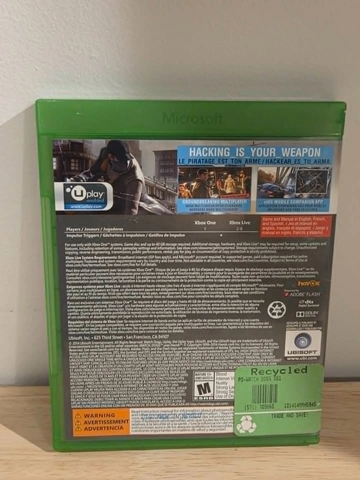 Watch Dogs (Xbox One) - photo 2