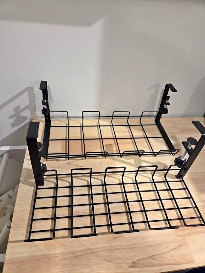 Mountable Under-Desk Cord Management or Storage (x2)