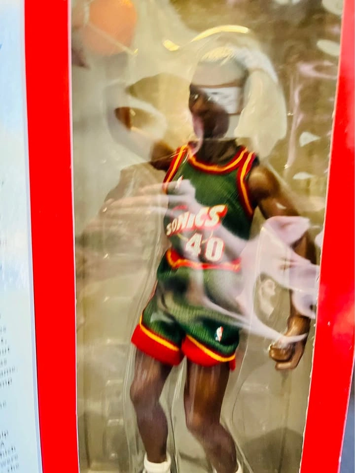 Starting Lineup - 90s Shawn Kemp Seattle Super Sonics 12 Inch - photo 3