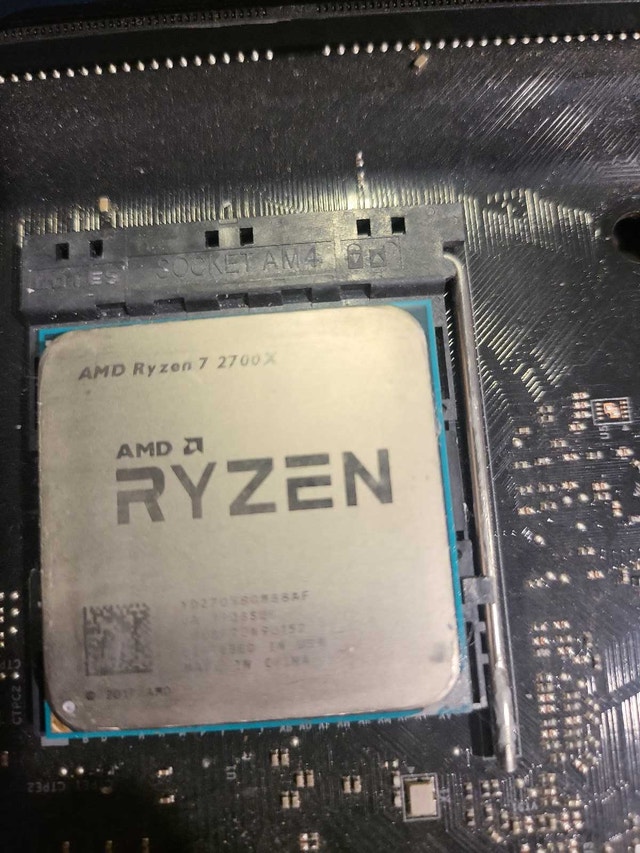 AMD Ryzen 7 2700X CPU (ASRock B450 Pro4, 32GB RAM extra)