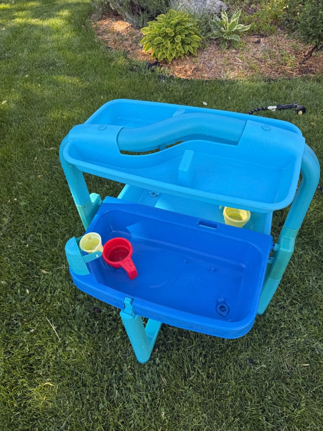 Kids Folding Water Table with accessories - photo 2