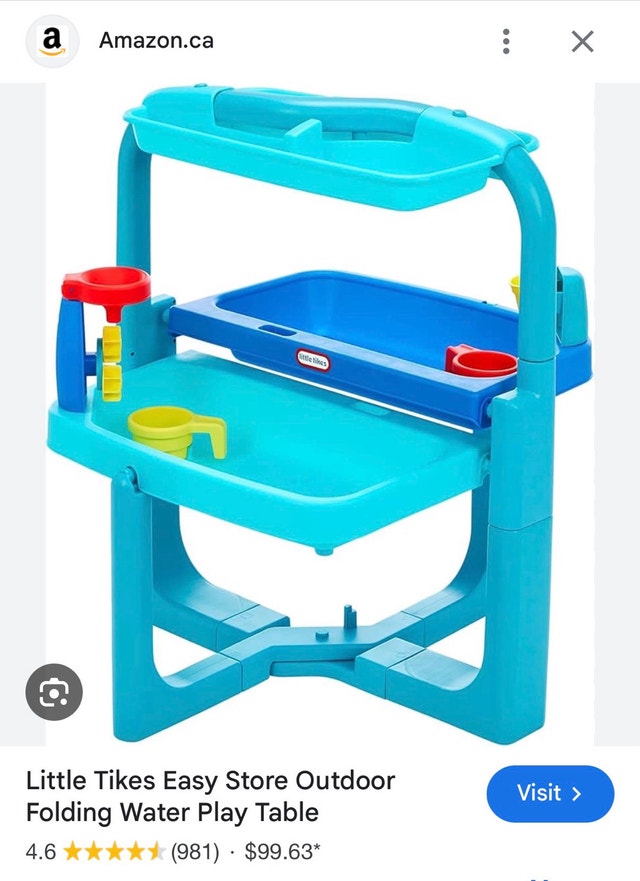 Kids Folding Water Table with accessories - photo 5