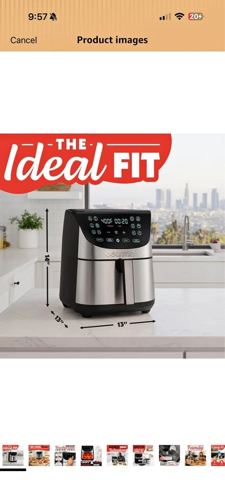 Gourmia Digital Air Fryer