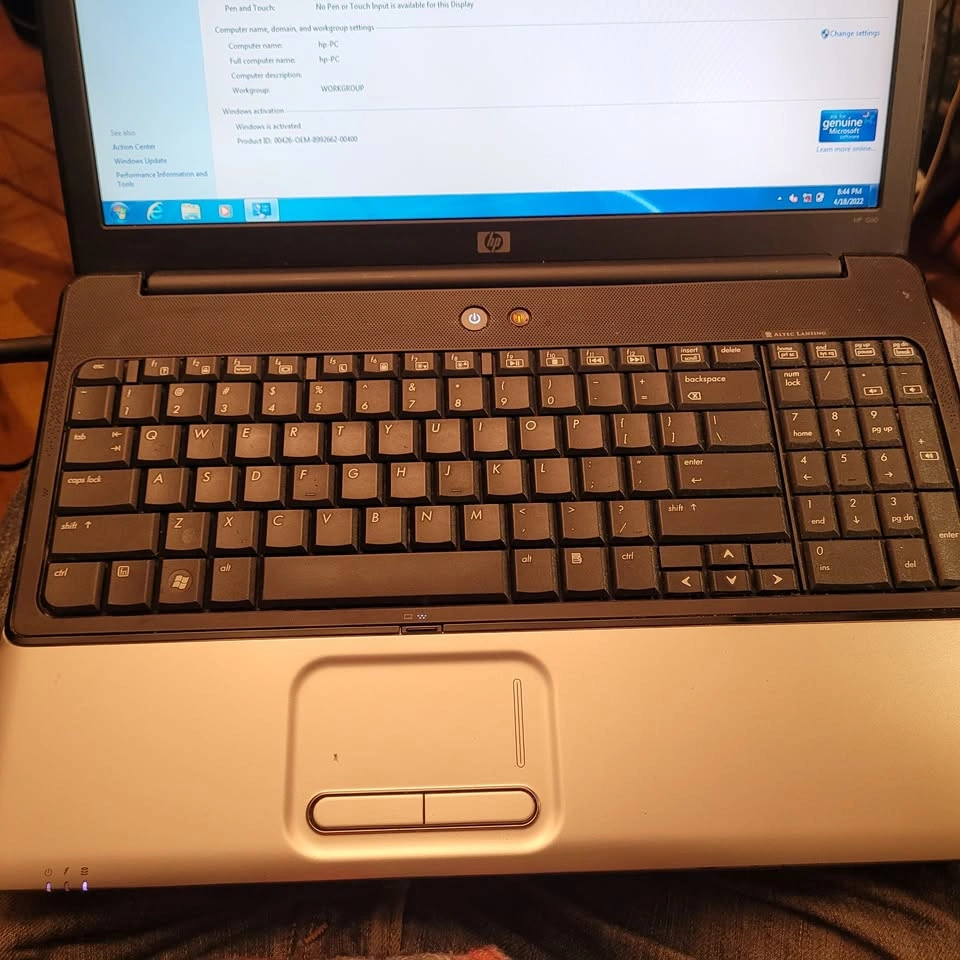 HP Pavilion G60 Intel Pentium Dual Core 15.6" Laptop BIG Battery - photo 4