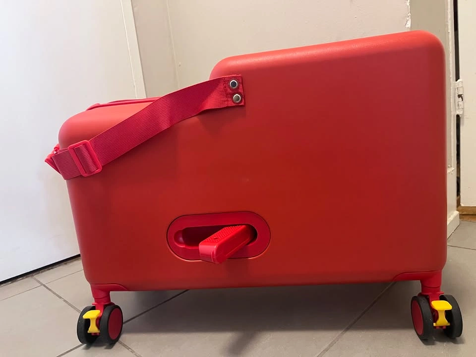 AO WEI LA orange suitcase with wheels - photo 4