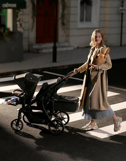 Momcozy Baby Stroller, Convertible Single-to-Double-to-Wagon - photo 2