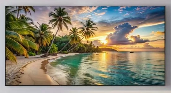 Tropical beach / Oversized Wall Art / Home Decor - photo 2