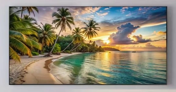 Tropical beach / Oversized Wall Art / Home Decor - photo 3