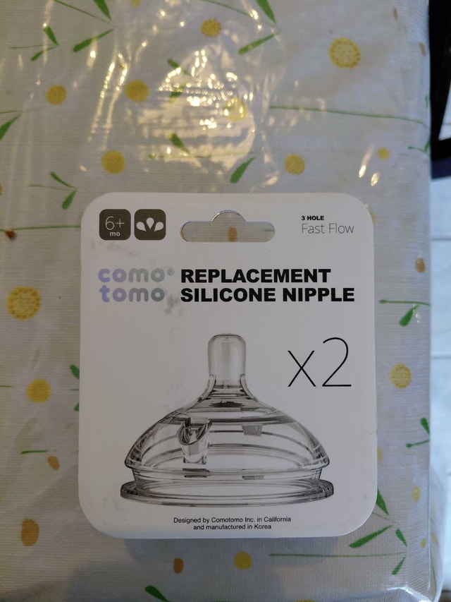 Como tomo replacement nipples (Fast Flow)