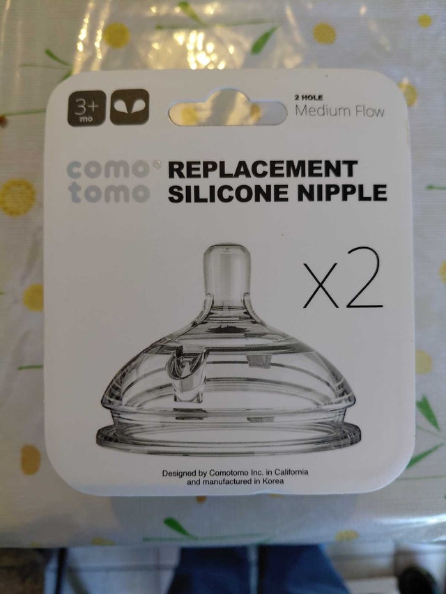 Como tomo replacement nipple (medium flow)