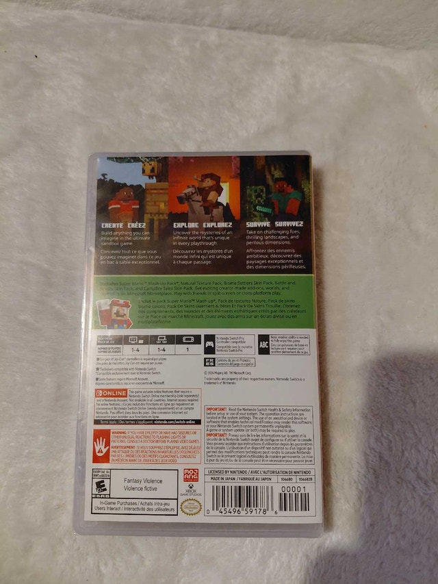 Minecraft game for switch 1 - photo 2