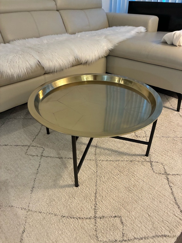 IKEA LJUV tray coffee table
