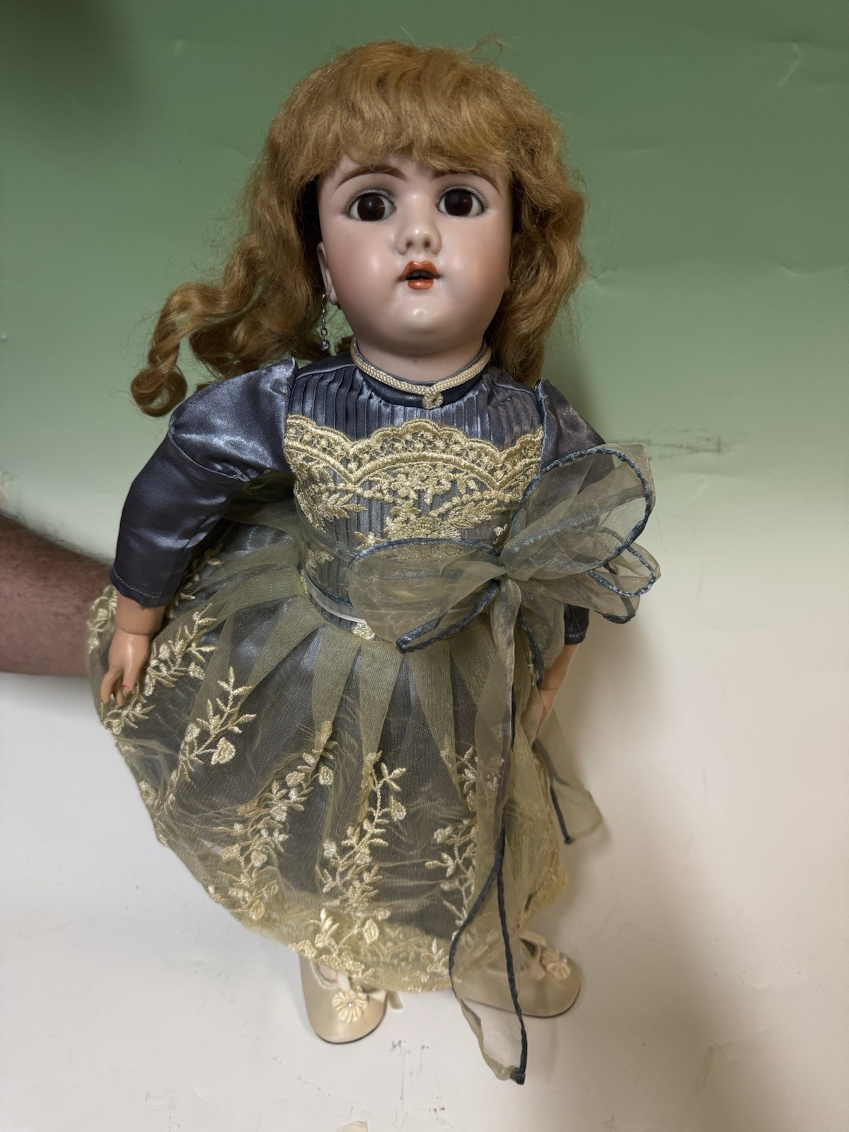 Antique German Bisque Doll Simon & Halbig Handwerck 109