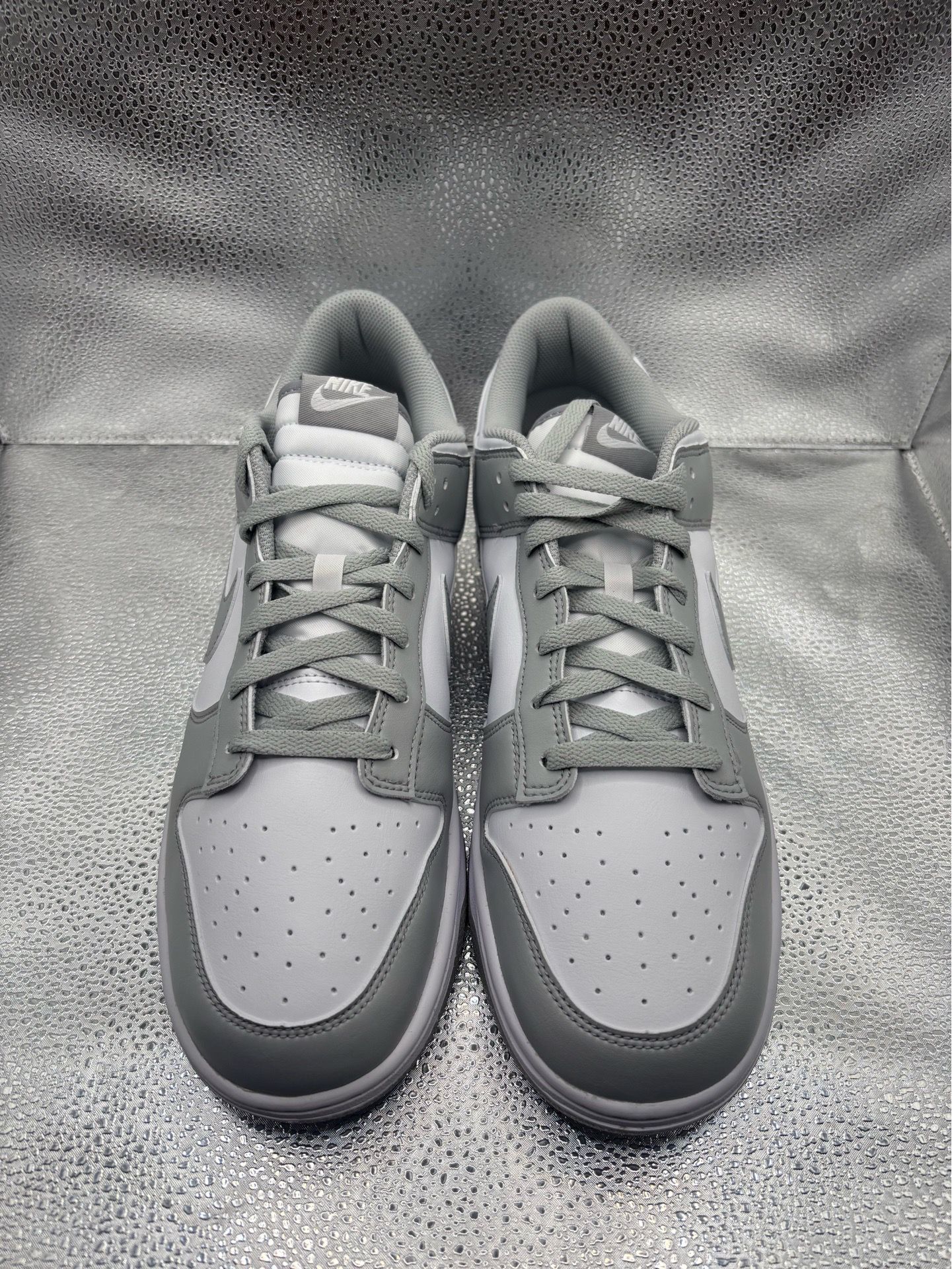 Nike dunk low white light smoke grey - photo 2