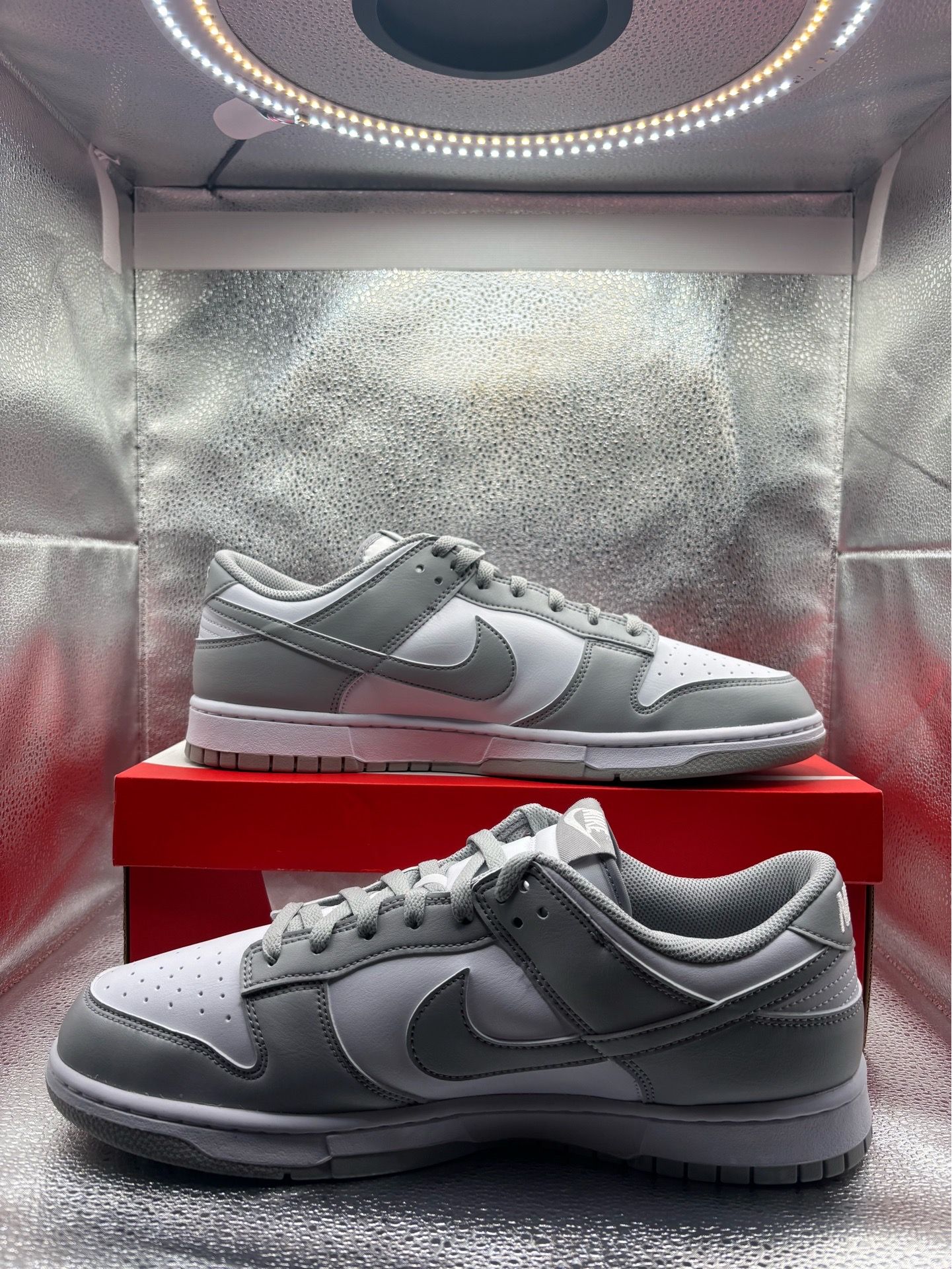 Nike dunk low white light smoke grey - photo 5