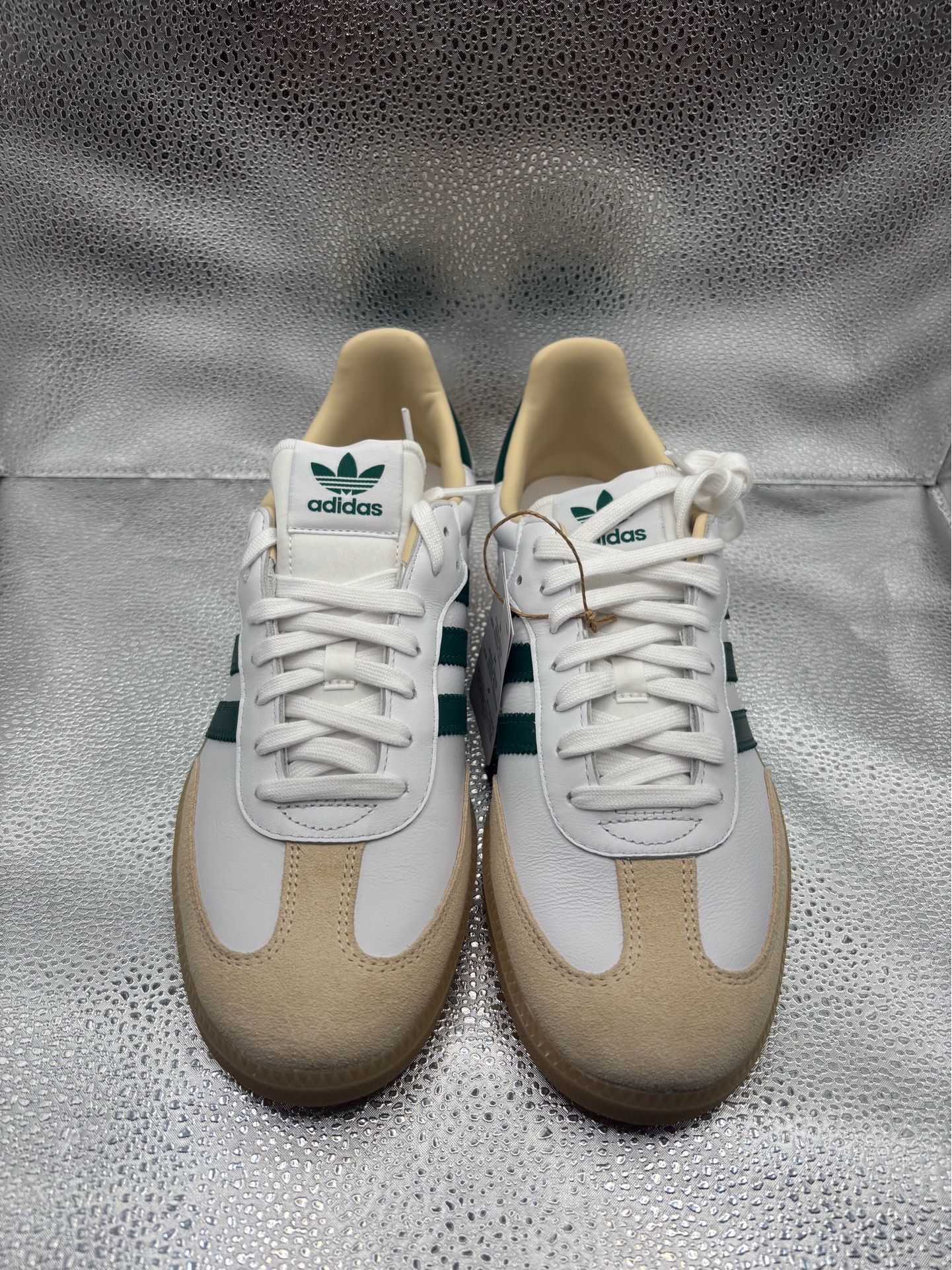 Adidas samba og cloud white collegiate green gum - photo 2