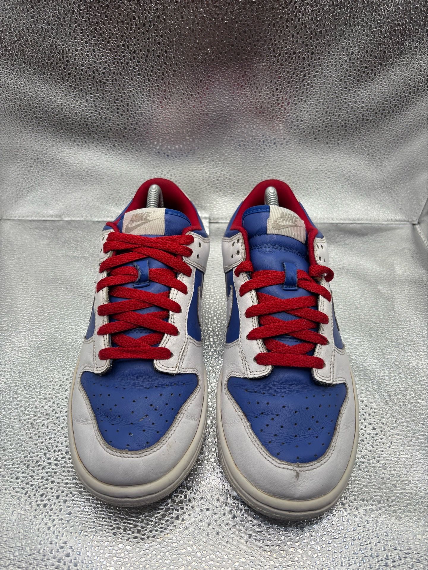 Nike dunk low vintage white red blue - photo 2