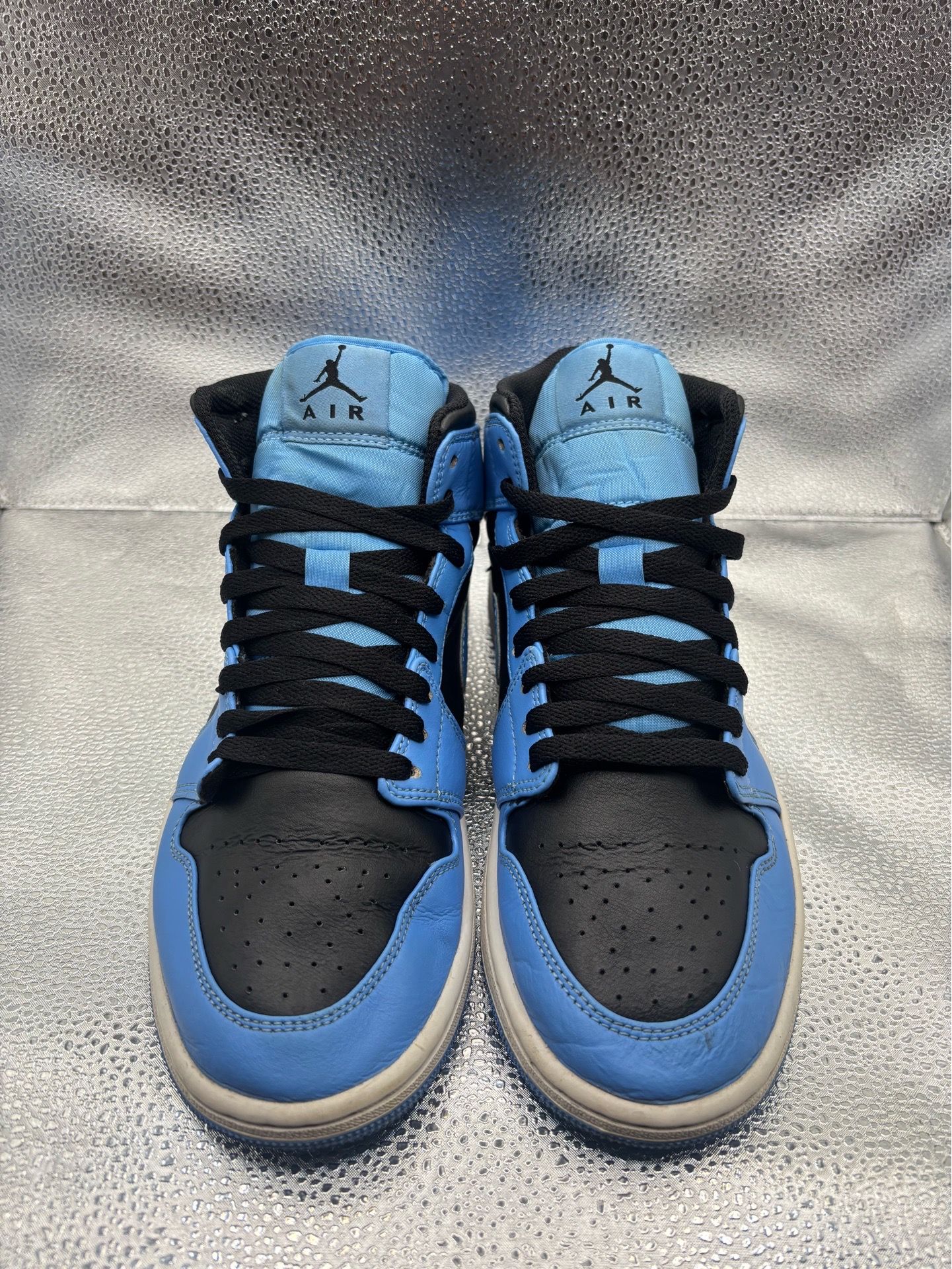 Air Jordan 1 mid university blue black - photo 2
