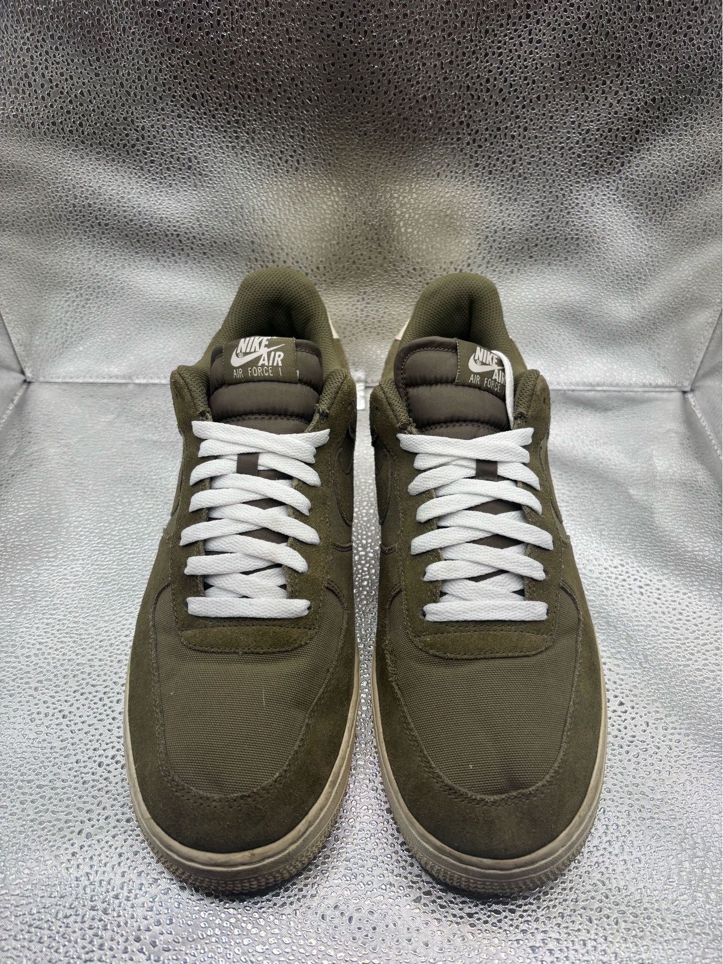 Nike Air Force 1 low suede medium Olive - photo 2