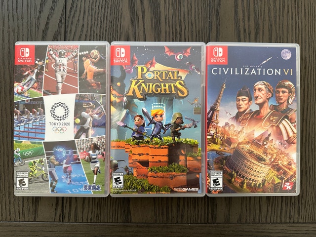 Nintendo Switch Game Bundle (3 Games) - $40