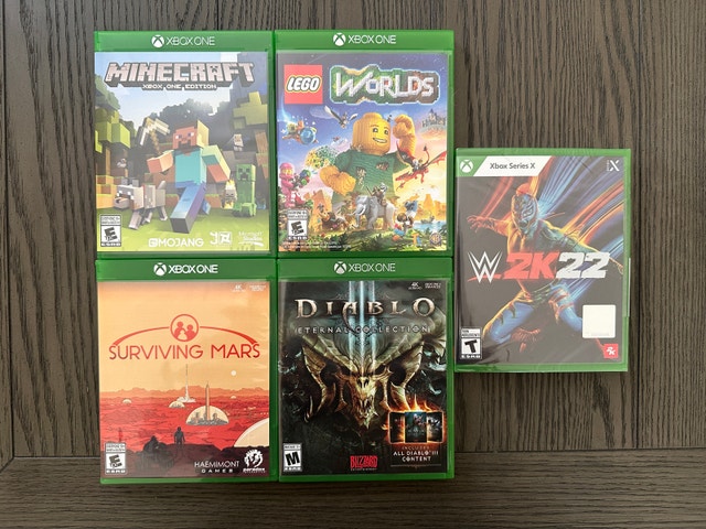 Xbox One & Series X Game Bundle (5 Games) - $50