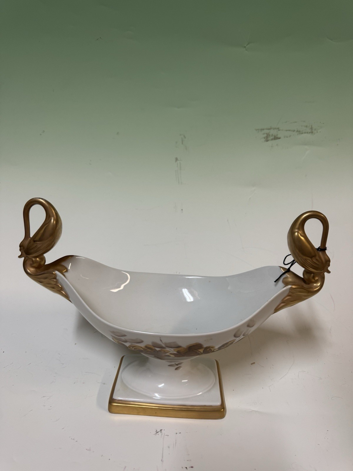 Fine Kaiser Germany Porcelain Double Handle Hand Painted Bowl - photo 3