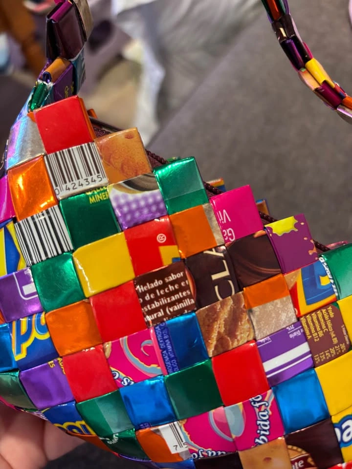 Vintage Y2K Candy Wrapper Purse - photo 3