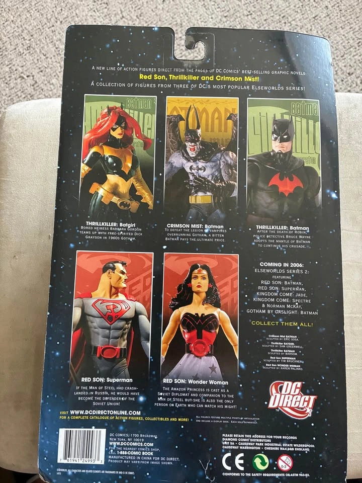 BATMAN Crimson Mist figure - photo 2
