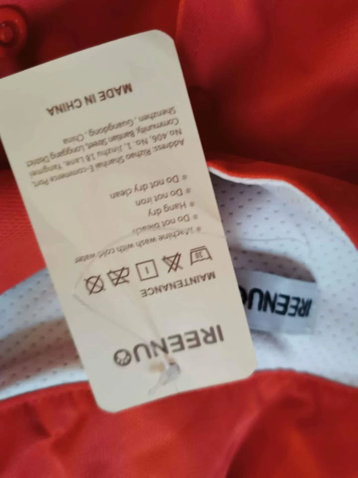 IREENUO Reflective Red Dog Raincoat - photo 4