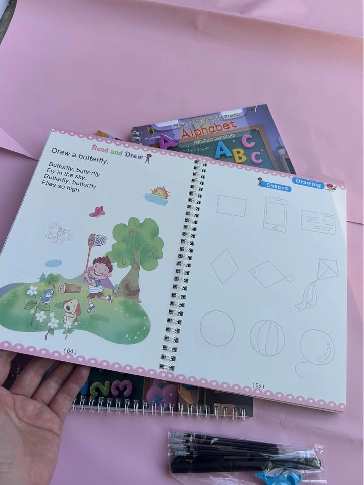 Reusable Magic Practice Books Set for Kids (4-in-1) - photo 5
