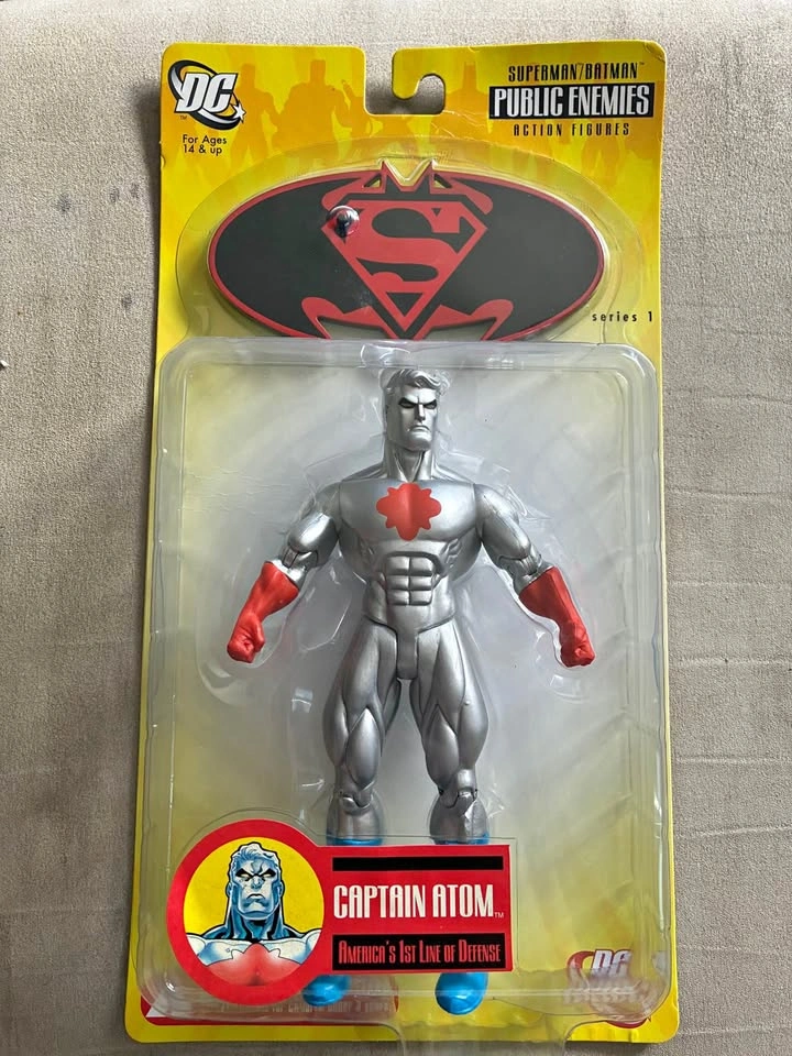 Captain Atom from the DC Direct Superman/Batman Series 1