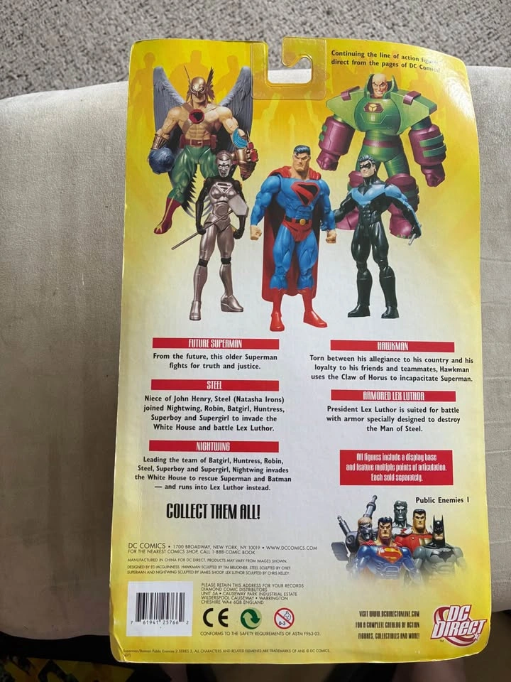 Armored Lex Luthor DC Direct Superman/Batman Public Enemies - photo 2
