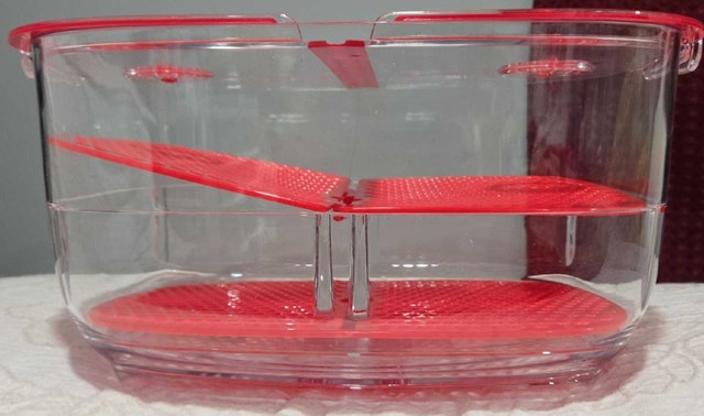 Transparent Plastic Fresh Keeper Storage Box (Good Condition) - photo 4