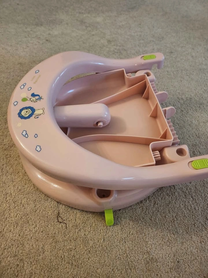 BNIB Foldable Baby Bath Ring Set - Pink - photo 2