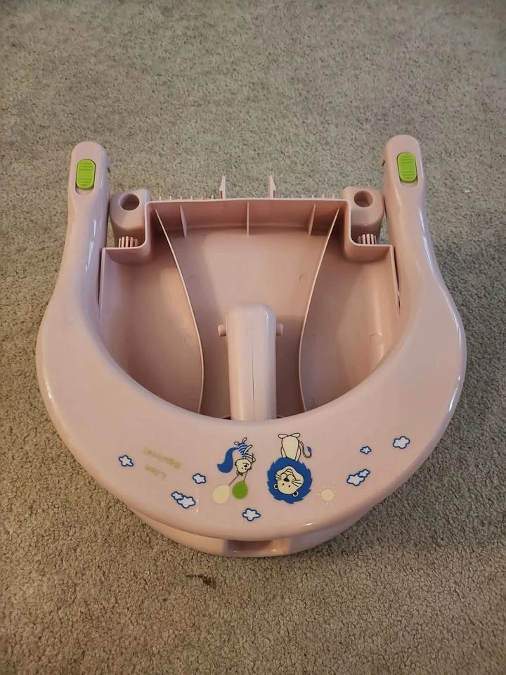 BNIB Foldable Baby Bath Ring Set - Pink - photo 3