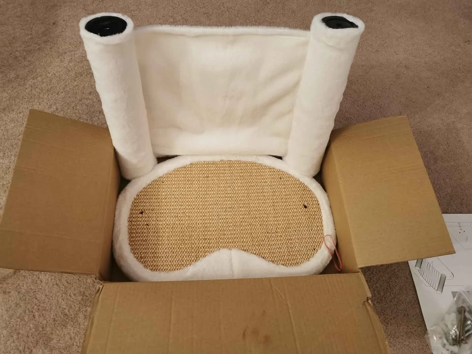 BNIB Cat Hammock Wall Mounted, DIY Solid Wood Cat Shelves - photo 2
