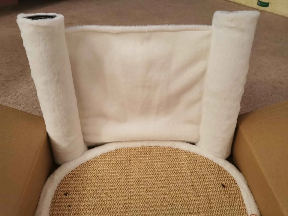 BNIB Cat Hammock Wall Mounted, DIY Solid Wood Cat Shelves - photo 4