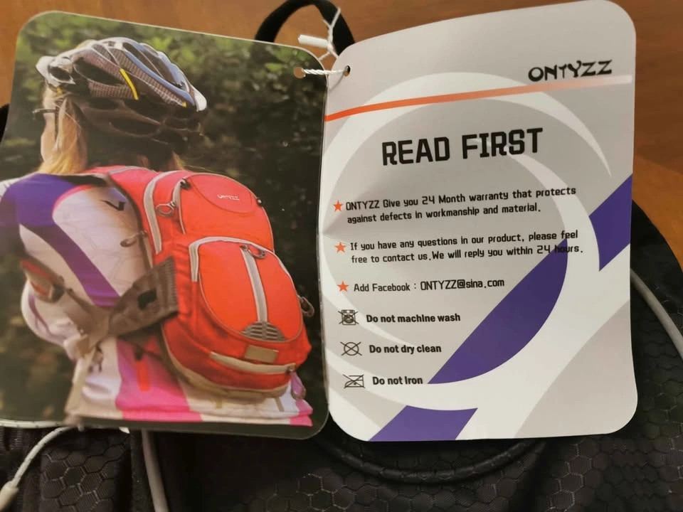 BNWT ONTYZZ 12L Unisex Waterproof Bicycle Backpack - photo 4