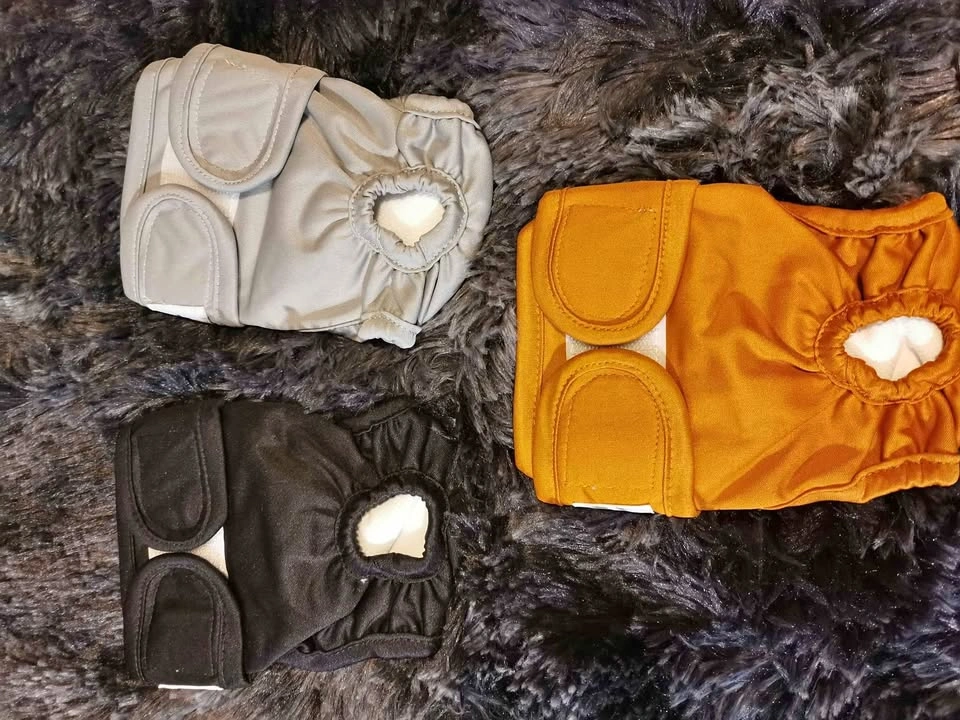 Pet Soft Washable Female dog diaper for small to extra small dog