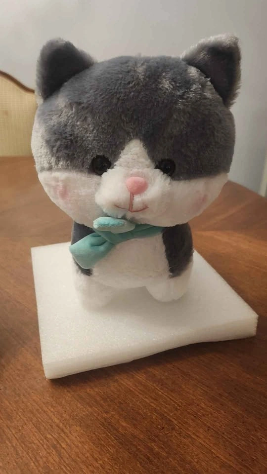 Brand new Kidtastic Cat Plush Doll Toy Stuffed Animal - photo 2