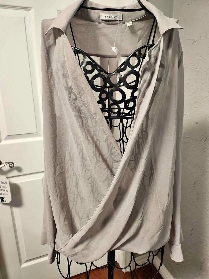 VGUC Babaton silk blouse in XS
