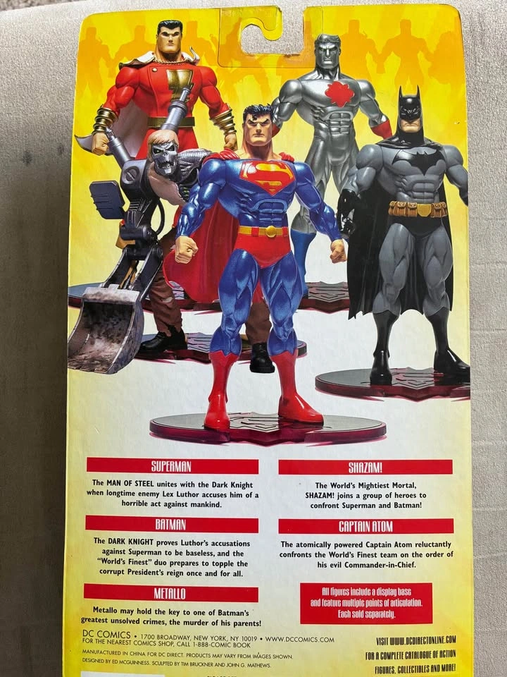 Superman/Batman Series 1: Public Enemies Superman Figure - photo 2