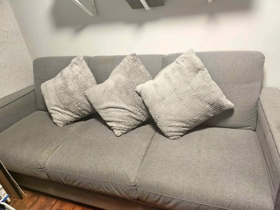 Grey Fabric Sofa