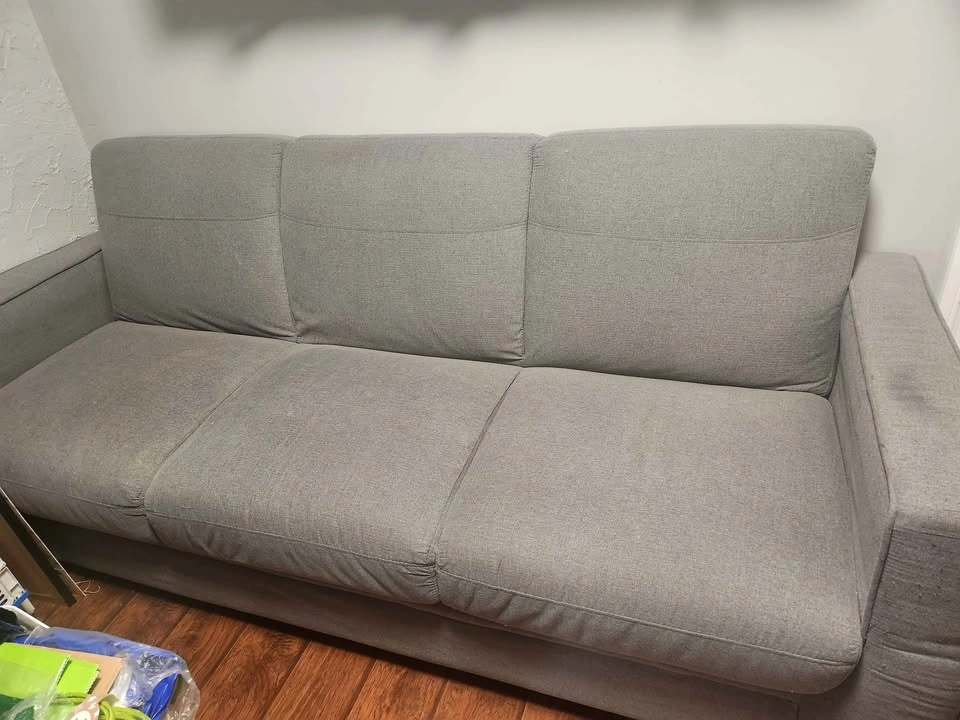 Grey Fabric Sofa - photo 2