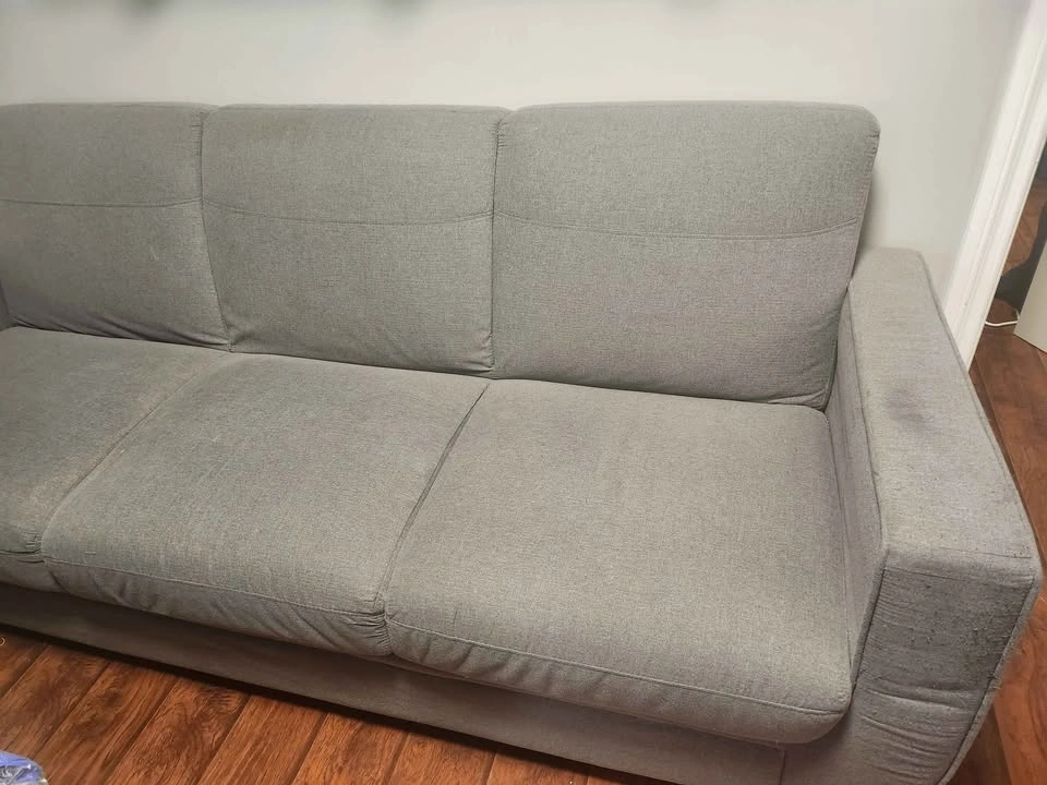 Grey Fabric Sofa - photo 3