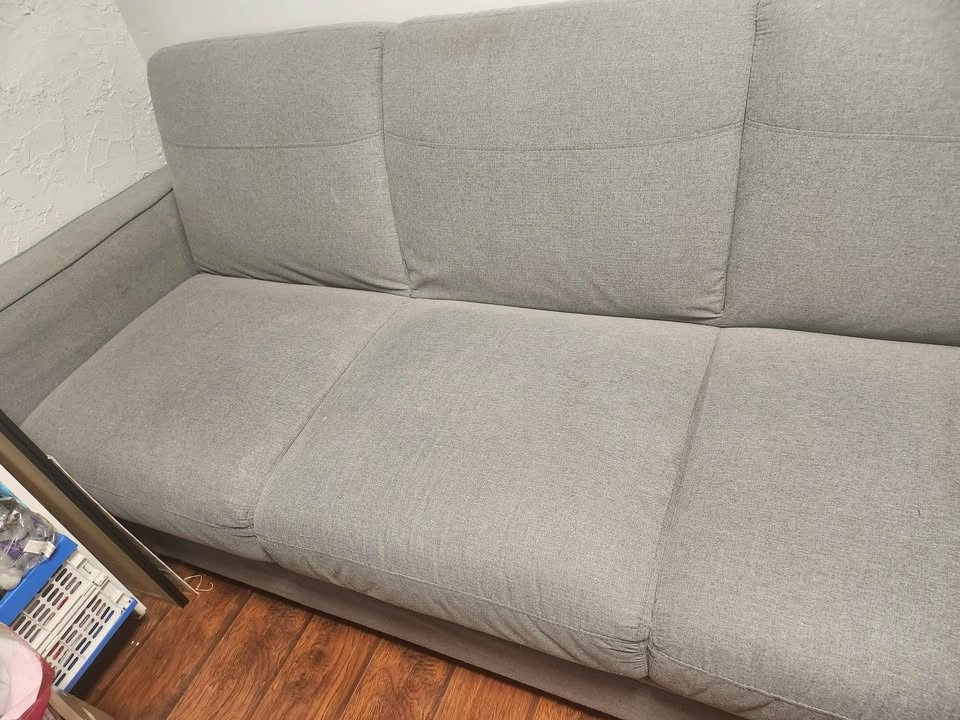 Grey Fabric Sofa - photo 4
