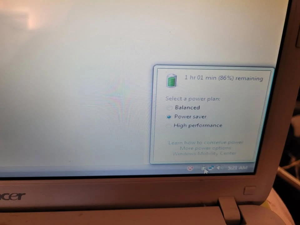 Acer 5520 Laptop Core 2 4GB RAM Win 7 Battery AC Adapter - photo 2