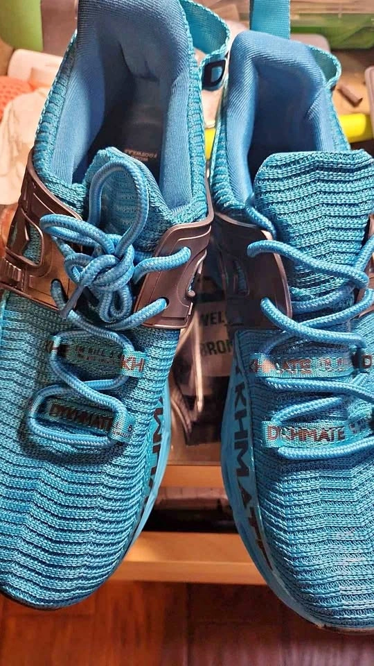 KHMMATE blue athletic shoes