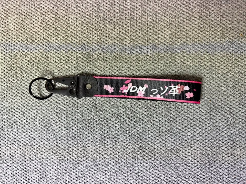 Japanese Cherry Blossom Sakura JDM Keychain Strap