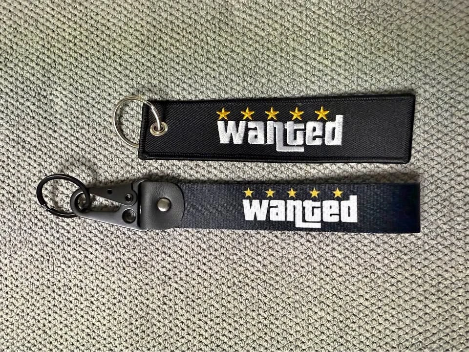 GTA 5 Stars Wanted Keychain - JDM Keychains